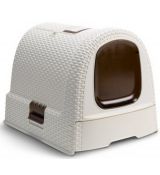 CURVER toaleta pre mačku Rattan Vintage-mocha (00615-P16)
