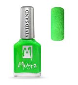 Moyra Sand Effect lak na nechty 712 Summer Green 12 ml
