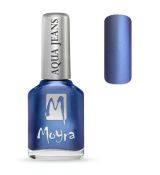 Moyra Aqua Jeans effect lak na nechty 313 Into the Blue 12ml