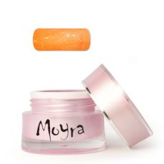Moyra UV gél farebný 58 Neon Glitter orange