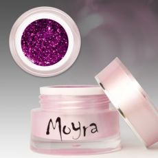 Moyra UV gél farebný 102 - Glitter Fuchsia 5g