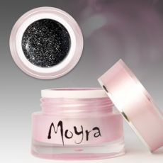 Moyra UV gél farebný 108 - Glitter Black 5g