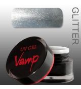 Moyra Vamp farebný gél 815 Silver Bullet, Glitter Collection 5g