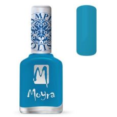 Moyra Stamping lak 22 tyrkysovo - modrý