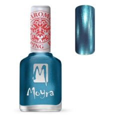 Moyra Stamping lak 26 chróm modrý