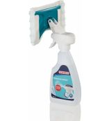 Leifheit 51165 Micro Duo mop na okná s čističom na sklo 500 ml